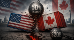 US tariffs on Canada threaten nearly $20 billion in Canadian exports