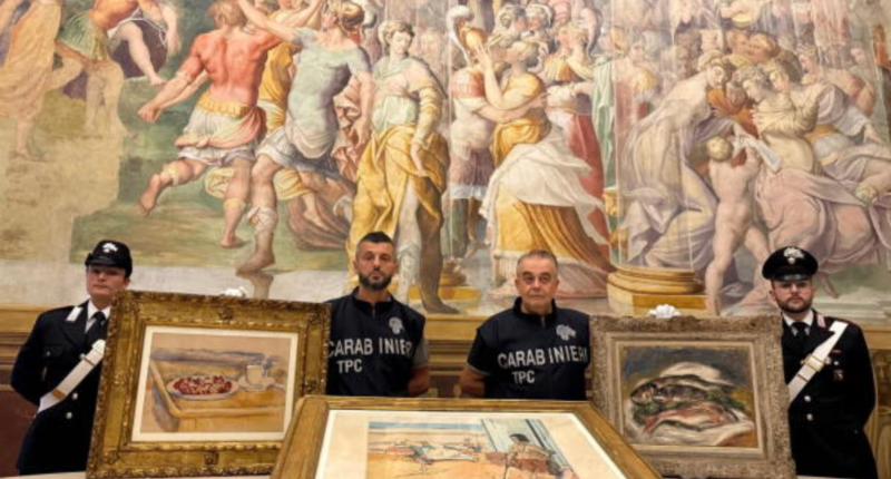 stolen art recovered in Italy