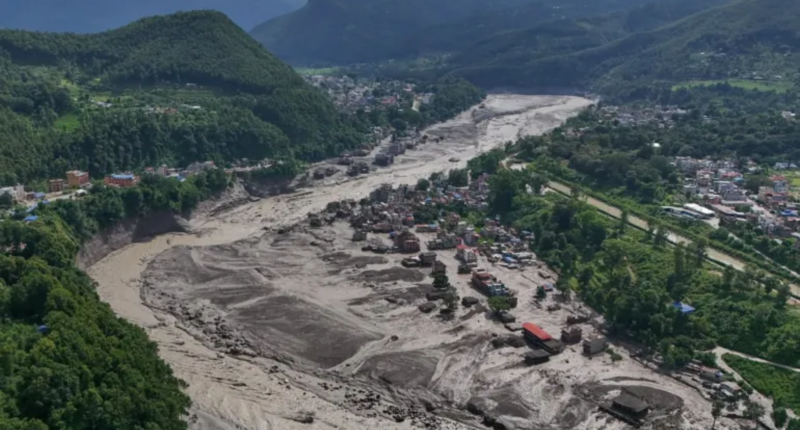 Nepal floods leave nearly 1,500 missing after Himalayan glacial collapse