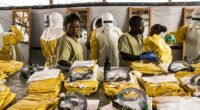 Ebola cases in Congo