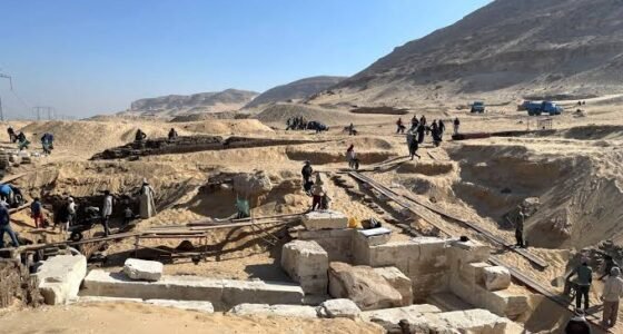 Ancient cemetery in Egypt uncovered at Kom El-Khalgan