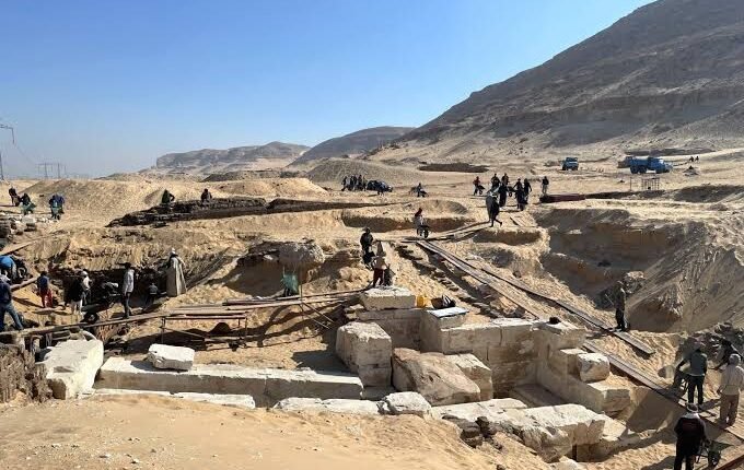 Ancient cemetery in Egypt uncovered at Kom El-Khalgan