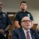 Harvey Weinstein in Manhattan court during proceedings that resulted in his 15-year prison sentence.