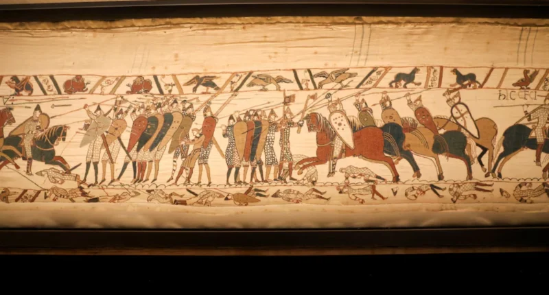 The Bayeux Tapestry returns to England for the first time in nearly 1,000 years