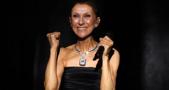 Céline Dion comeback performance during her 2026 Paris concert