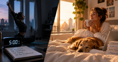 Morning routine in 2026 focused on simple and realistic habits