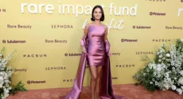 Selena Gomez at the 2026 Rare Impact Fund Benefit in Los Angeles, celebrating a $30 million milestone in youth mental health fundraising.